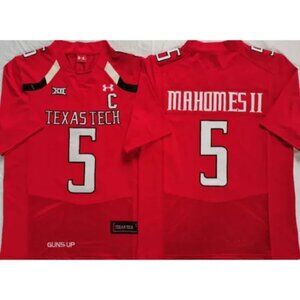 Mens Youths Kids Womens 5 Patrick Mahomes Red Stitched Jersey